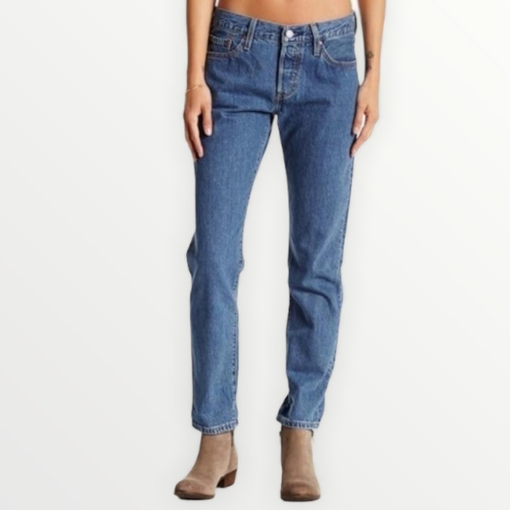 Levi’s 501 CT Button Fly Tapered Jeans Size 28x26